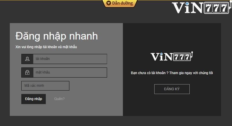 Đăng nhập VIN777 dễ dàng với đường link mới nhất